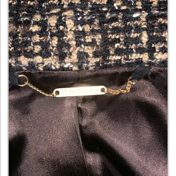 Trina Turk Multicolor Tweed Coat Jacket 4 - Picture 4 of 5